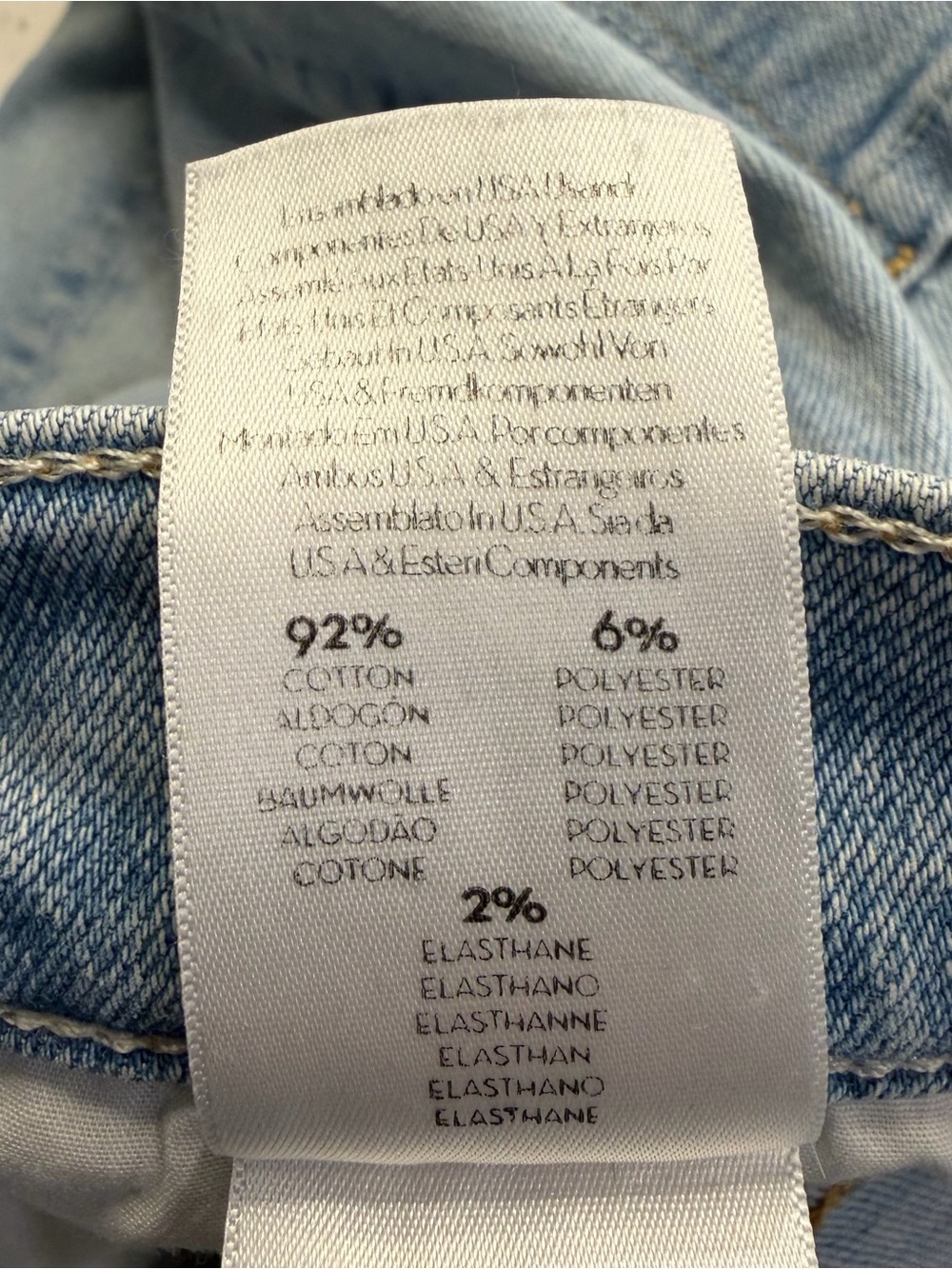MOTHER The Dazzler Ankle Jeans 28 Light Wash Straight Leg - Picture 10 of 12